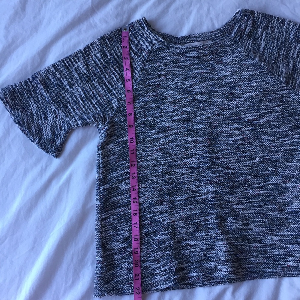 LOFT Bouclé/Tweed Top - Picture 6 of 11